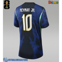 Fotballdrakt Dame Brasil Neymar Jr #10 Bortedrakt VM 2026 Kortermet